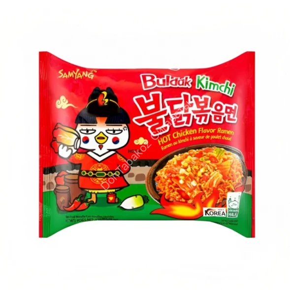  Лапша быстрого приготовления Самянг с курицей и кимчи острая, 135 г оптом 