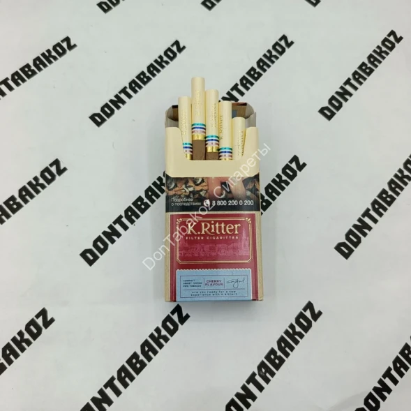Сигареты К.Риттер Компакт Вишня (K.Ritter cherry flavour) микс 