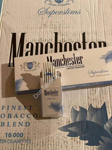 Сигареты Manchester (Манчестер) United Kingdom Superslims оптом 