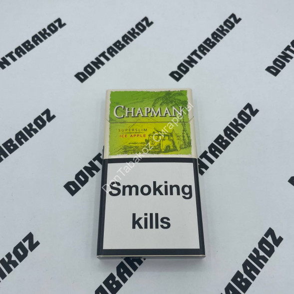 Сигареты Chapman Ice Apple SuperSlim Микс 