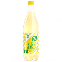 Напиток 7-UP Lemon Искрящийся лимонад 1 л оптом