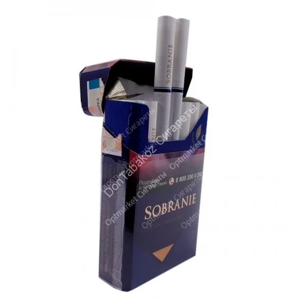 Сигареты Sobranie Blue King Size оптом 