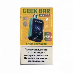 Электронная сигарета Geek Bar 20000 Киви Маракуя 20мг ОПТОМ     