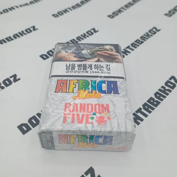 Сигареты Африка (Africa) Mota Random Live Duty Free Корея Микс 