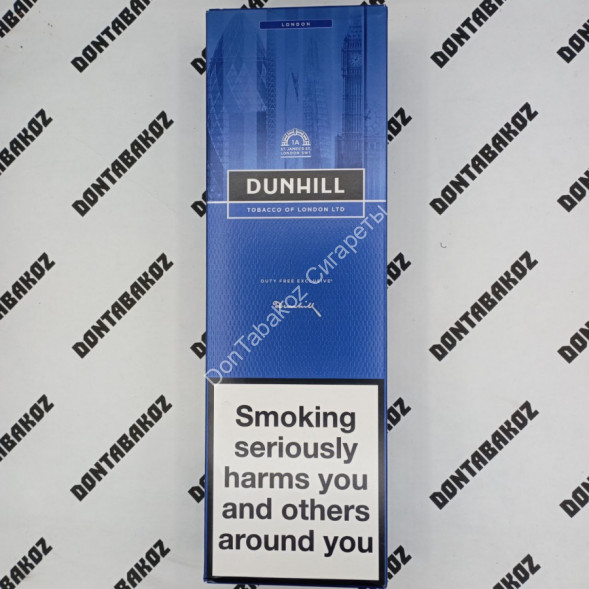 Сигареты Данхил (Dunhill) Blu Duty Free Швейцария Оптом 