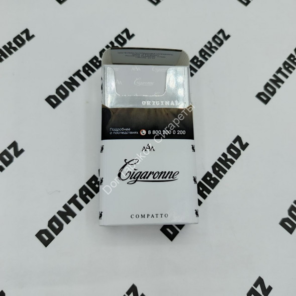 Сигареты Cigaronne Compatto White compact оптом 