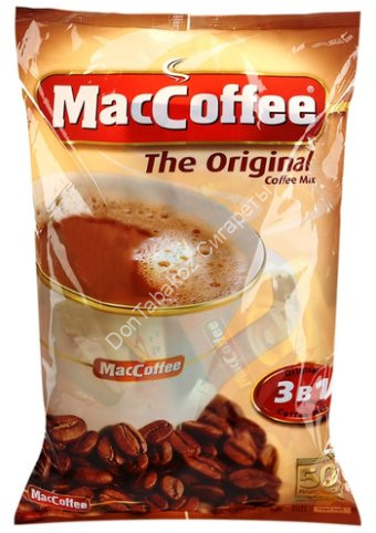 Кофе растворимый MacCoffee The original 3в1 50x20г оптом 