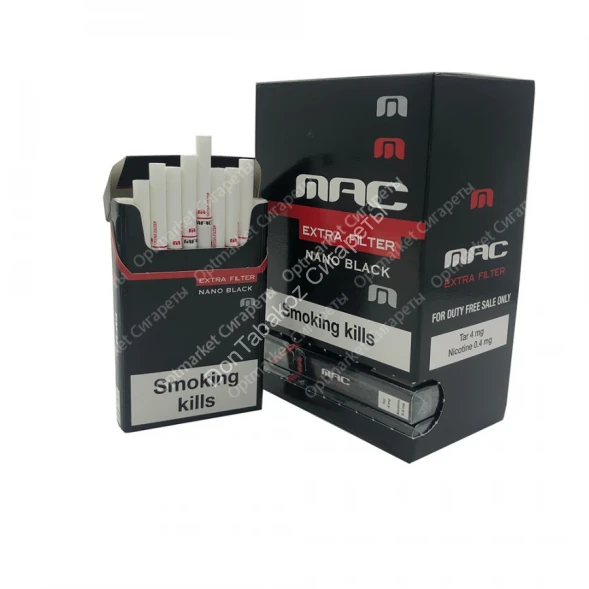 Сигареты MAC Nano Black Extra Filter оптом 