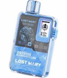 Электронная сигарета Lost Mary OS12000 Черника лайм 20мг ОПТОМ    