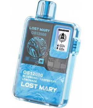Электронная сигарета Lost Mary OS12000 Черника малина лимонад 20мг ОПТОМ     