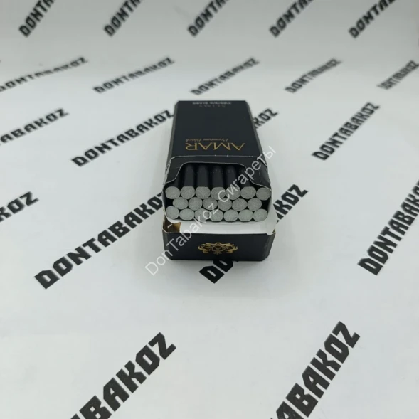 Сигареты AMAR Premium Black Slims оптом 