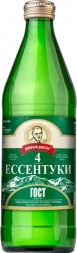 Минеральная вода Ессентуки №4 0.5л стекло оптом