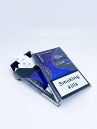 Сигареты Line X Nano Bluberri с кнопкой оптом