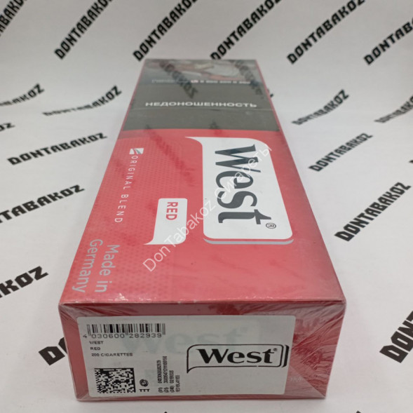 Сигареты West Red Duty Free Германия Оптом 