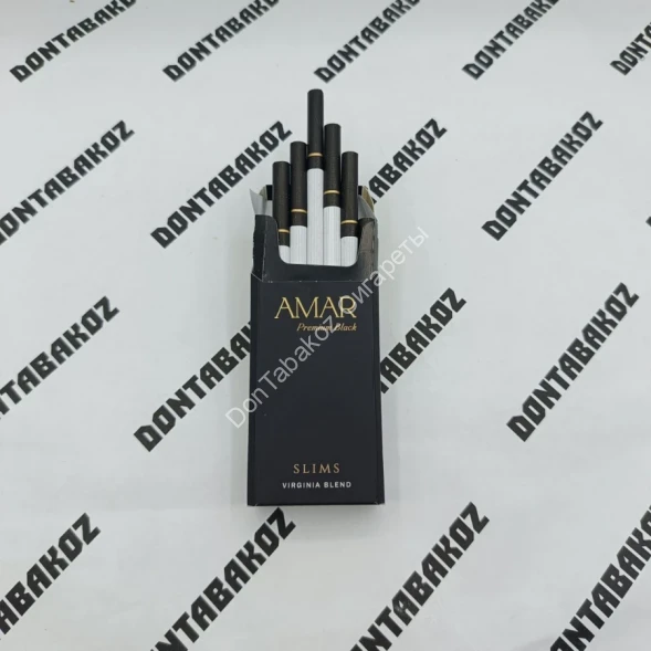Сигареты AMAR Premium Black Slims микс 