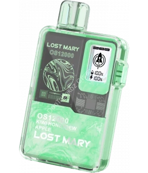 Электронная сигарета Lost Mary OS12000 Киви дыня яблоко 20мг ОПТОМ     