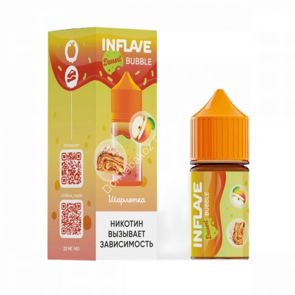 Жидкость для вейпа INFLAVE Шарлотка 30 мл оптом           