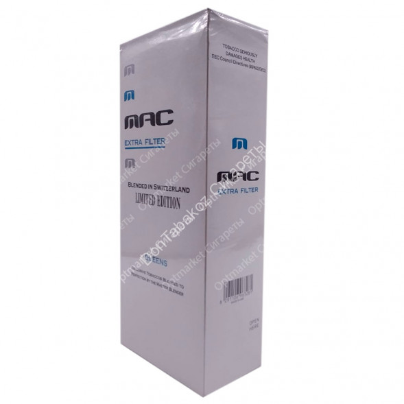Сигареты Mac Blue Extra Filter Queens оптом 