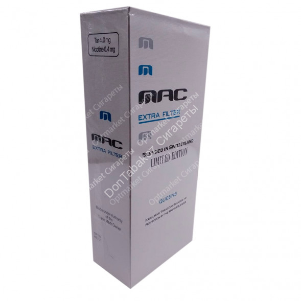 Сигареты Mac Blue Extra Filter Queens оптом 