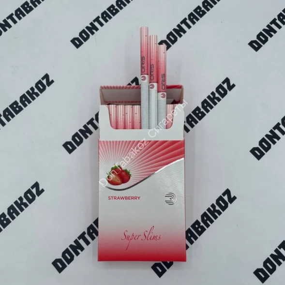Сигареты Oris (Орис) SuperSlims Strawberry Оптом 