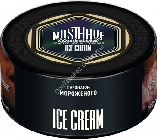 Табак для кальяна MustHave – Ice Cream 25 гр. оптом             