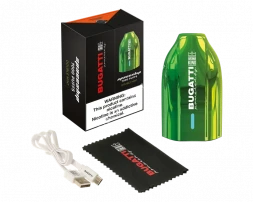 Электронные сигареты Bugatti Aroma King double mint 7000 затяжек с подзарядкой Type-C оптом     