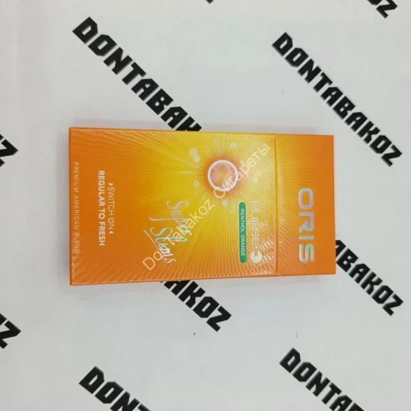 Сигареты Oris (Орис) Pulse Menthol Orange Super Slims Тамань Оптом 