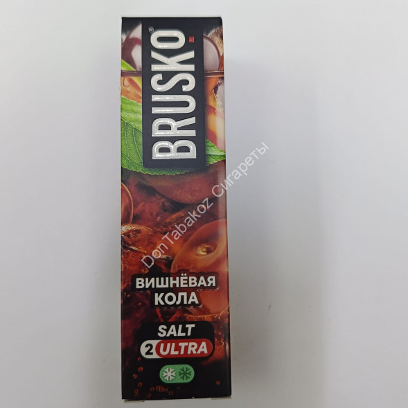 Жидкость BRUSKO SALT 50мг Вишневая Кола 35мл  Оптом 