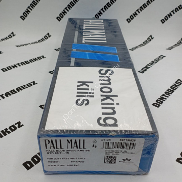 Сигареты Pall&amp;Mall Blu Duty Free Швейцария Микс 