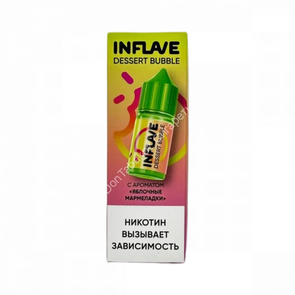 Жидкость для вейпа INFLAVE Яблочные мармеладки 30 мл оптом       