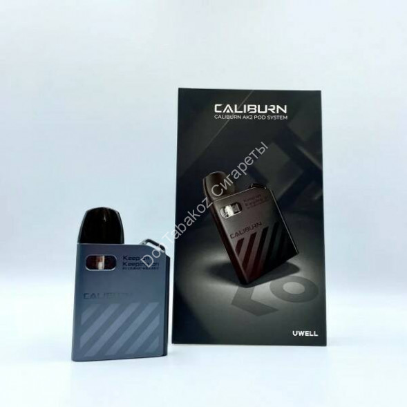 Под система Uwell Caliburn AK2 Pod Kit 520 mAh Graphite Gray (серый) оптом 