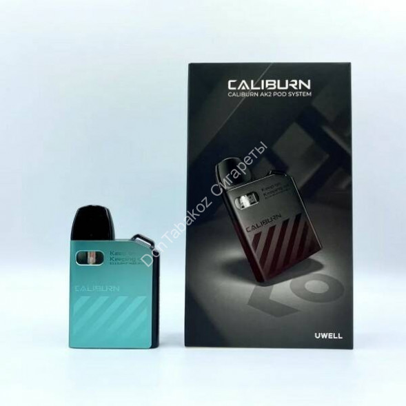 Под система Uwell Caliburn AK2 Pod Kit 520 mAh Turquoise Blue (голубой) оптом 