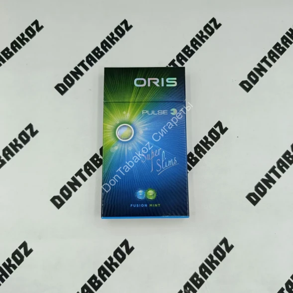 Сигареты Oris (Орис) Pulse Fusion Mint Super Slims Тамань микс 