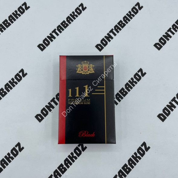 Сигареты 111 Premium Black Оптом 