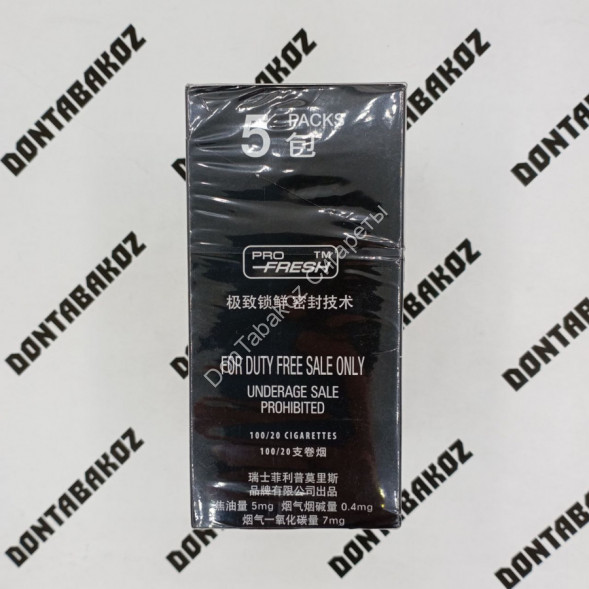 Сигареты Мальборо (Marlboro) Black Duty Free Китай Микс 