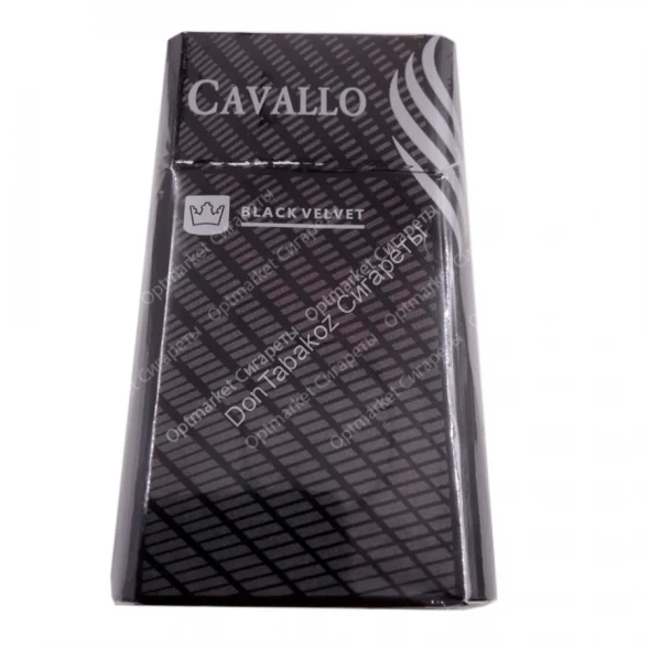 Сигареты CAVALLO Black Velvet оптом 
