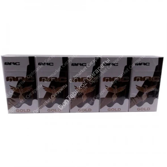 Сигареты MAC Super Slims Gold оптом 