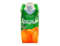 Нектар Добрый апельсин с мякотью 0,33 л оптом