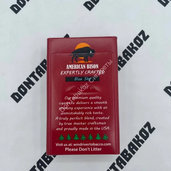 Сигареты American Bison Blue King Box Микс 