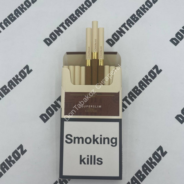 Сигареты Chapman №4 Coffee SuperSlim Оригинал Оптом 