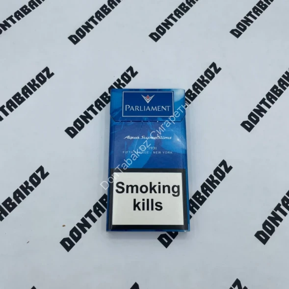 Сигареты Парламент (Parliament) Aqua Super Slims Оптом 