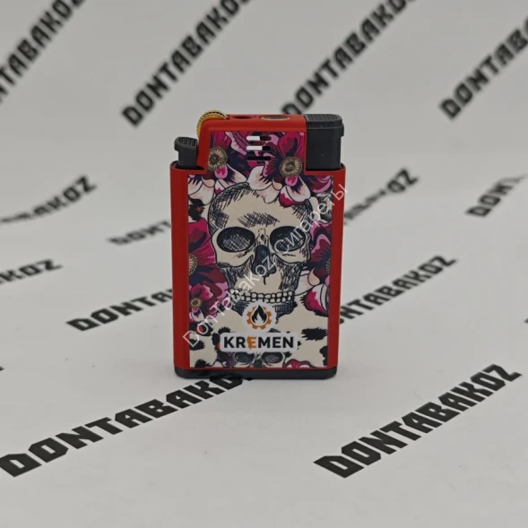 Зажигалка 2 в 1 Турбо и кремень МИКС 