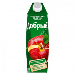 Нектар Добрый деревенские яблочки 1 л оптом