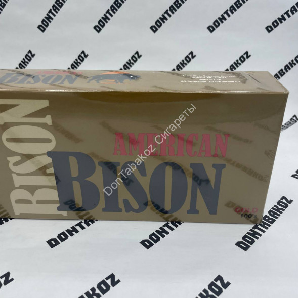 Сигареты American Bison Gold 100s Микс 