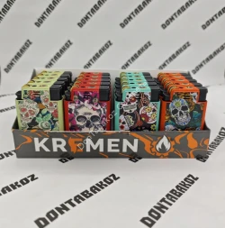 Зажигалка 2 в 1 Турбо и кремень Оптом