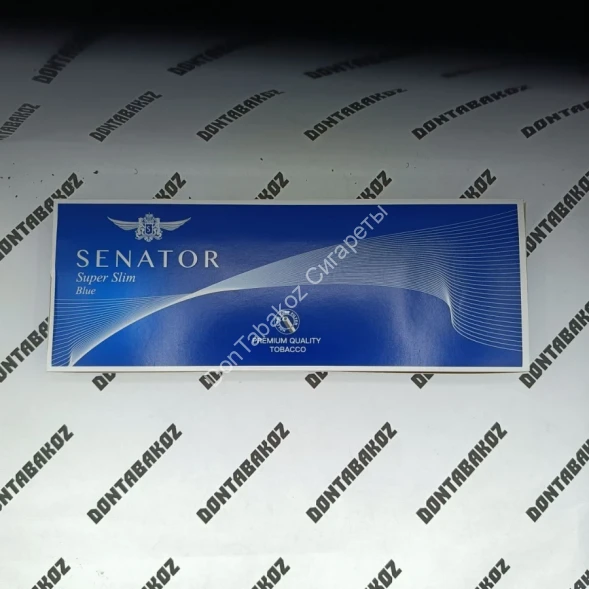 Сигареты Senator SuperSlim Blue (Сенатор Суперслим Блю) микс 