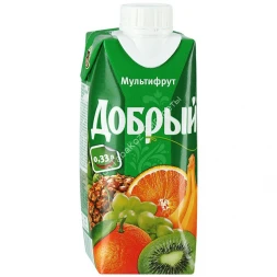 Нектар Добрый Мультифрут 0,33 л оптом
