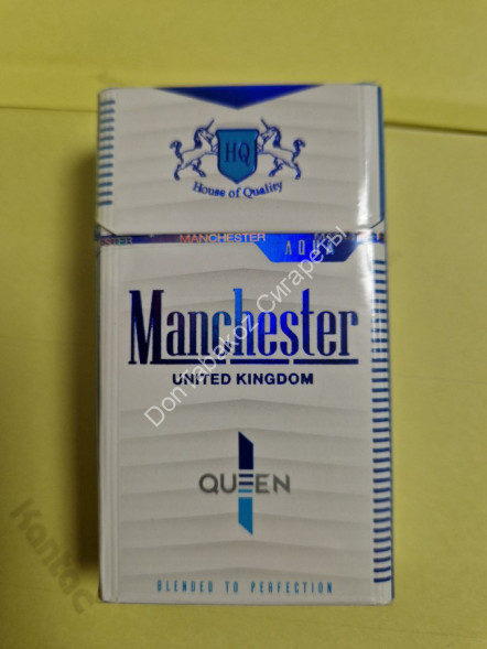 Сигареты Manchester (Манчестер) Queen Aqua (компакт) оптом 