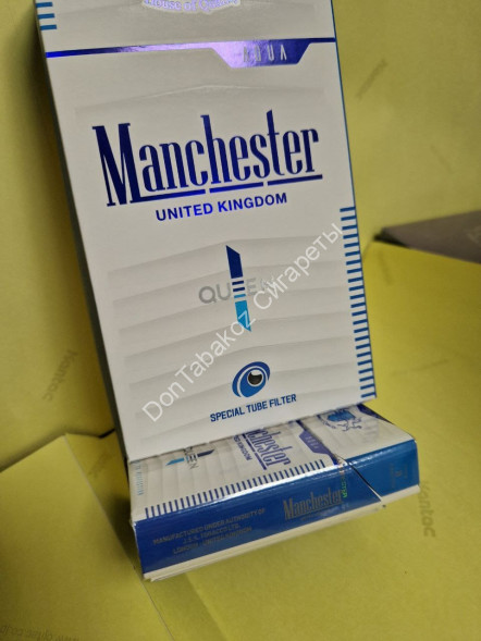 Сигареты Manchester (Манчестер) Queen Aqua (компакт) оптом 
