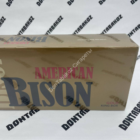 Сигареты American Bison Gold King Box Микс 